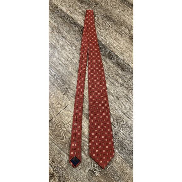 BROOKS BROTHERS Makers Men's Classic Silk Neck Tie Made in USA 58.5” x 3.5” - Picture 6 of 8